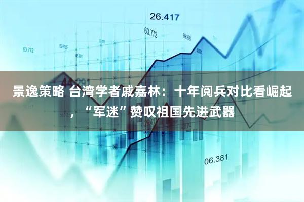 景逸策略 台湾学者戚嘉林：十年阅兵对比看崛起，“军迷”赞叹祖国先进武器